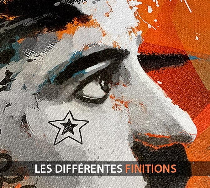 tableau romaric différentes finitions