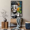 Tableau pop-art portrait Jean Reno Leon